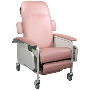 RECLINER, 4 POSITION, 250LB CAP, ROSEWOO